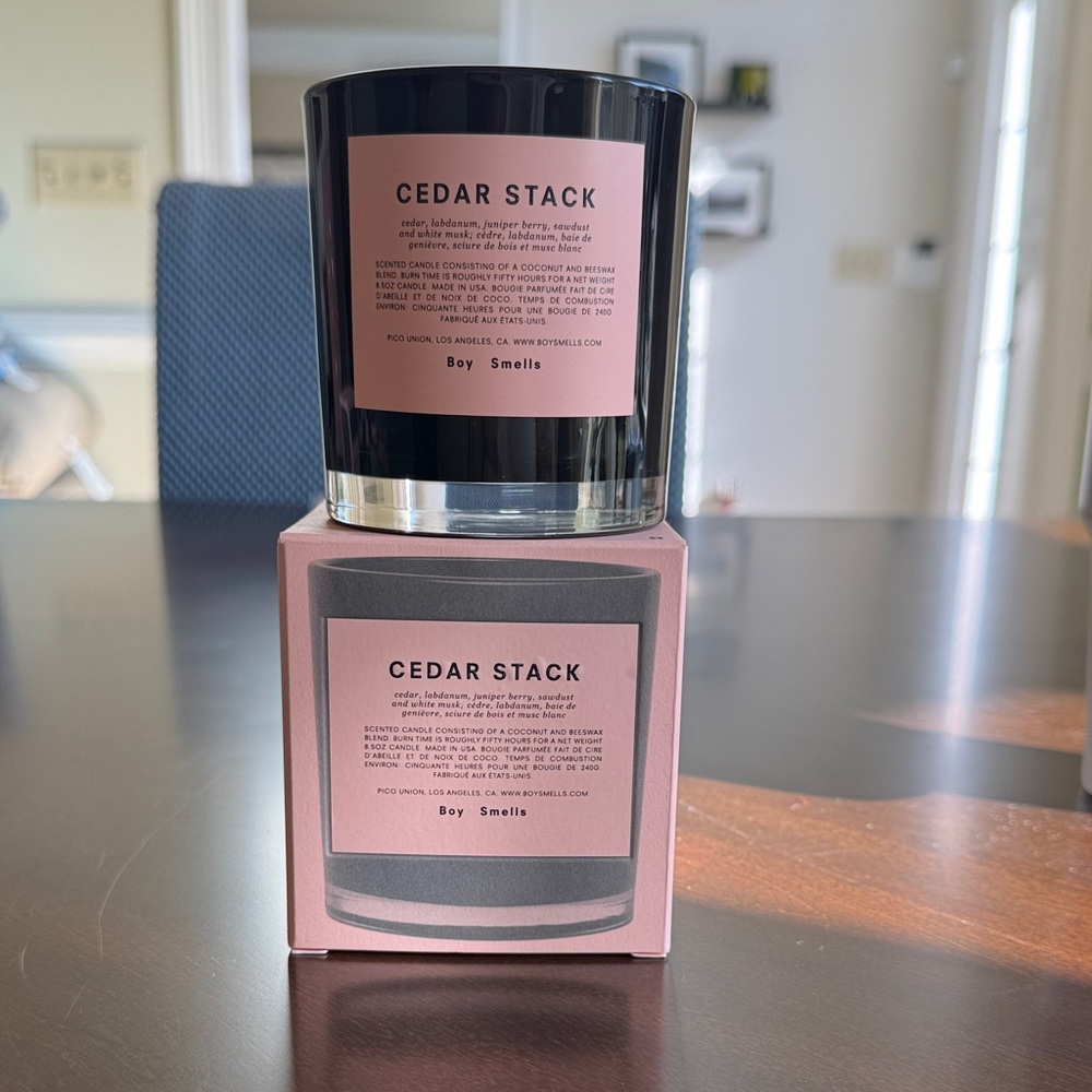 Boy Smells Cedar Stack 8.5oz Candle